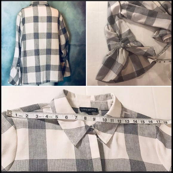 Lane Bryant Buffalo print top (NWOT) - Picture 5 of 8